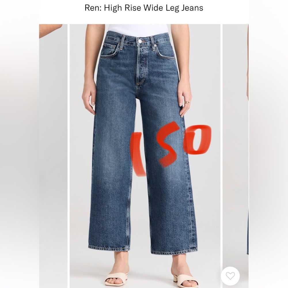 ISO Agolde Ren jeans in this colour! Size 28
